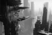 do cyberpunk scifi futuristic city