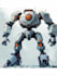 creat  a mecha robot illustrations