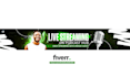 design a creative youtube banner and logo
