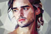 do a professional low poly portrait