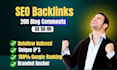 200 blog comment high da contextual dofollow seo backlinks