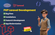 php laravel development bug fixes, features and apps modernization
