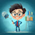 create illustration cartoon character or mascot