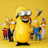 draw a high quality yellow cartoon character