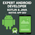 develop a professional android app in kotlin or java
