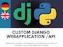 create custom django applications
