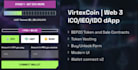 build and design token presale website ico staking dapp, pumpfun, token lock web