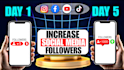 increase social media followers