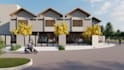create 3d architecture visual render
