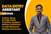 be your data entry operator