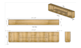 do custom melamine or mdf furniture with 2d, 3d and cutlist