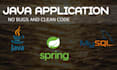 code your frontend and backend applications