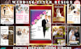 design elegant wedding flyers and save the date designs