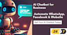 create ai chatbot for your business using manychat