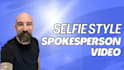 create a selfie style ugc male spokesperson video ad