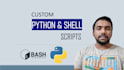 write bash, shell, and python scripts for linux, AWS, and devops