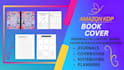 design notebook, journal, planner, personal diary cover, and interior pages