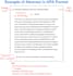 format your manuscript in any journal style or in apa style