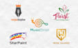 create a custom trendy logo design in 24 hours