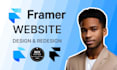 build framer website on framer or figma to framer and framer website design