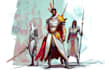 design a character concept in fantasy, sci fi character