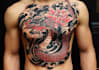 desing a tattoo in japanese style