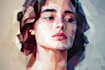 design mosaic and low polygonal art