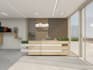 design a commercial space with space plan and 3d renders