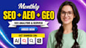 do google search console,GEO SEO and aeo to boost ai search visibilty