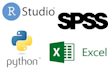 provide advance statistical data analysis using r python and excel