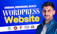 design a modern wordpress website with elementor