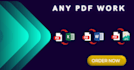create, fix, combine and convert PDF forms professionally