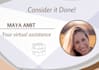 be your expert administrative virtual assistant