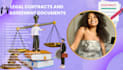 write legal contracts and agreement documents