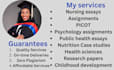 do psychology, pathophysiology, nursing research and reflective writing