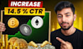 design high conversion crypto and trading thumbnails