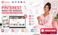 create pinterest boards ads management pin design social media marketing manager