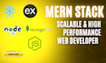 do mern stack website as mern stack developer node js  react mongodb express