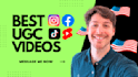 be your real human ugc content creator or influencer