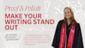 proofread, copy edit, and line edit your blog post