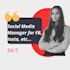 do social media marketing for organic growth