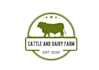 make a stylish branding creative logo for a farm