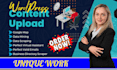 do wordpress data entry dropbox content uploader admin research work gmb listing