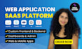 build your custom saas or web application