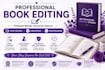 be your book editor and proofreader