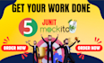 do qa testing and unit test of your project using junit