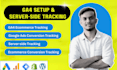 setup google analytics 4, ga4 server side tracking, ga4 ecommerce tracking