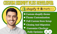 be your shopify plus developer shopify dropshipping store design product listing