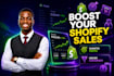 do shopify marketing, store promotion and boost ecommerce sales