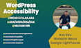 do accessibility and wcag for wordpress